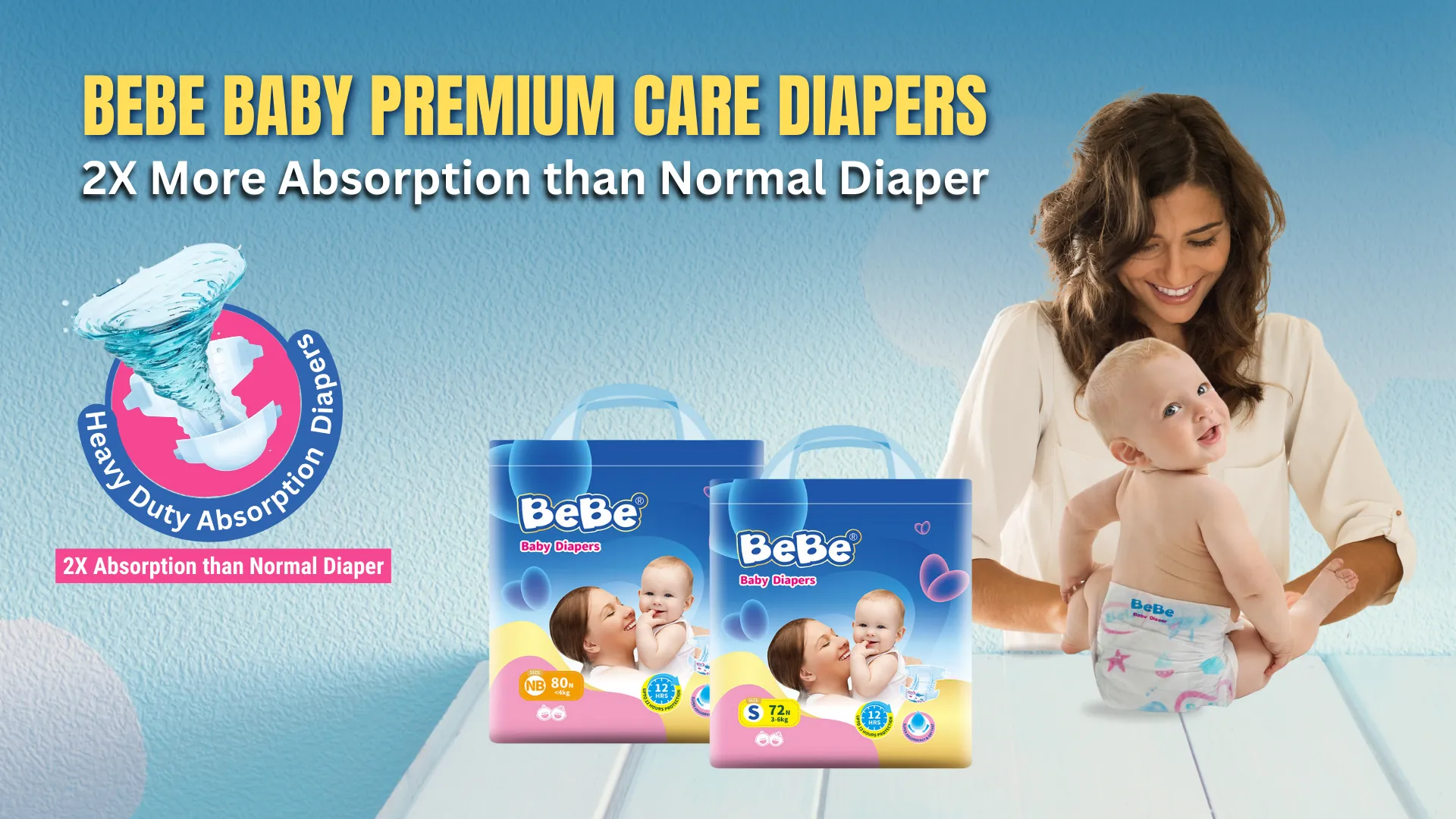 BeBe Baby Premium Care Diapers