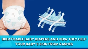 Bebe baby Breathable Baby Diapers