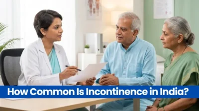how common is incontinence in india