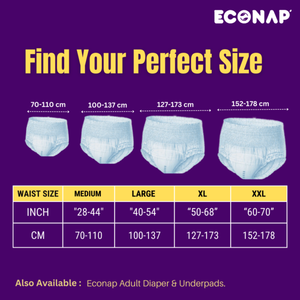 Econap Low Cost Adult Diapers