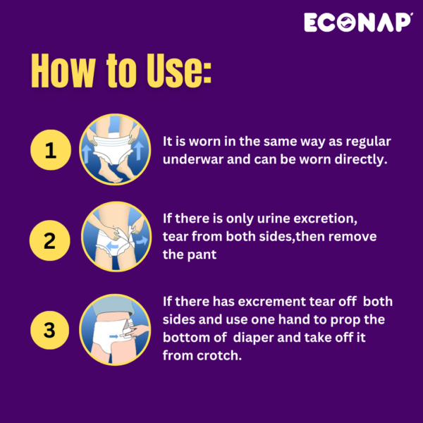 Econap Low Cost Adult Diapers