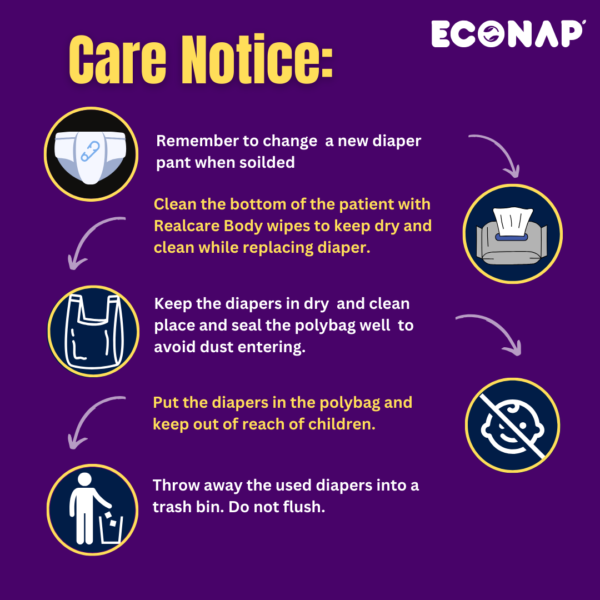 Econap Low Cost Adult Diapers