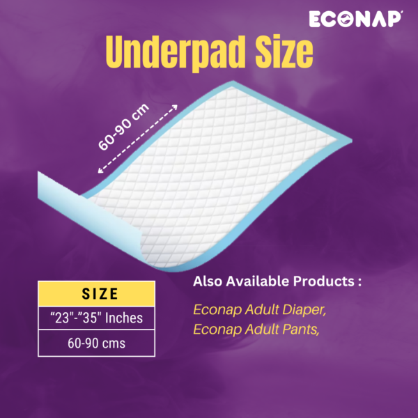 Econap Low Cost Adult Underpads