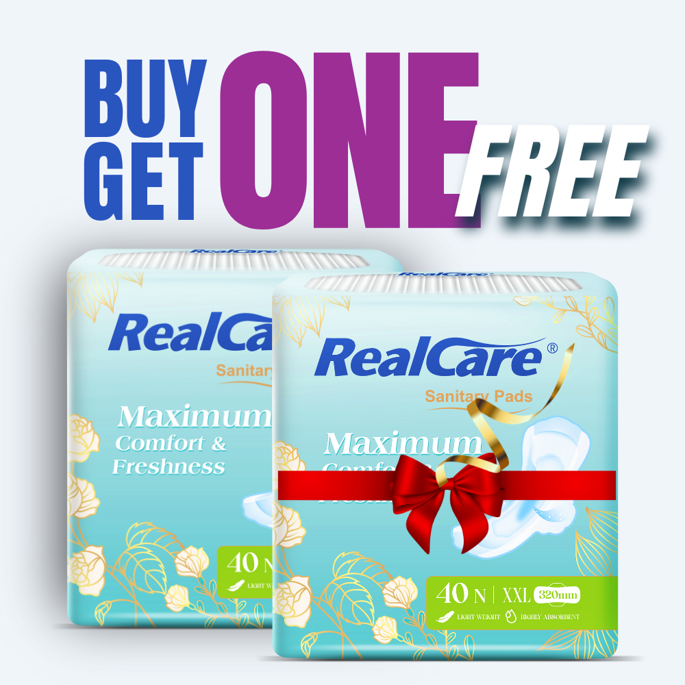 Sanitary Pads Buy1Get1 Free Offer