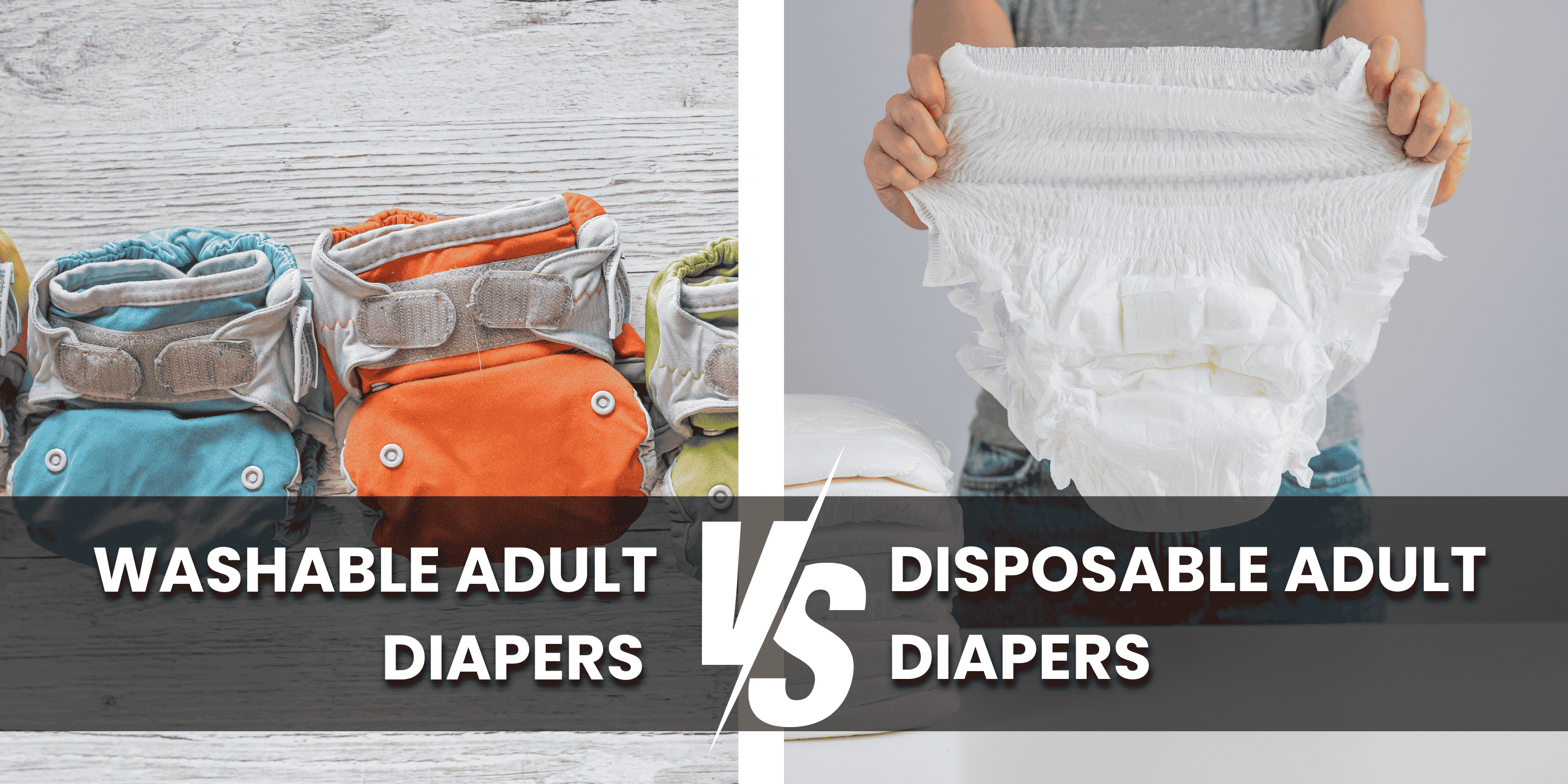 Washable Adult Diapers vs Disposable Adult Diapers