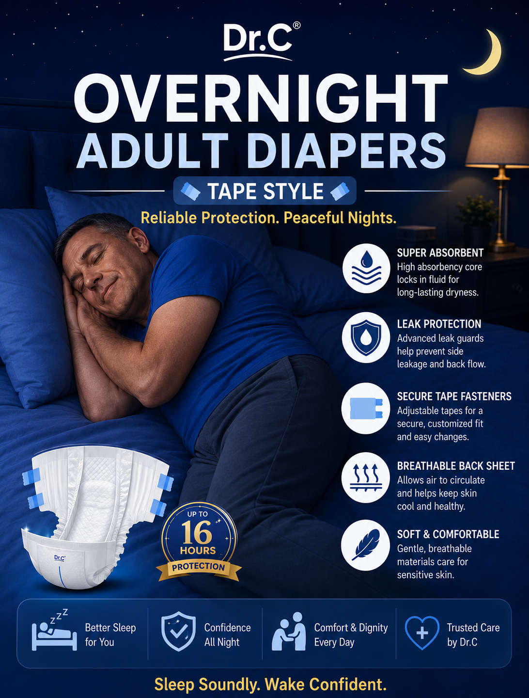 Overnight Adult Diapers