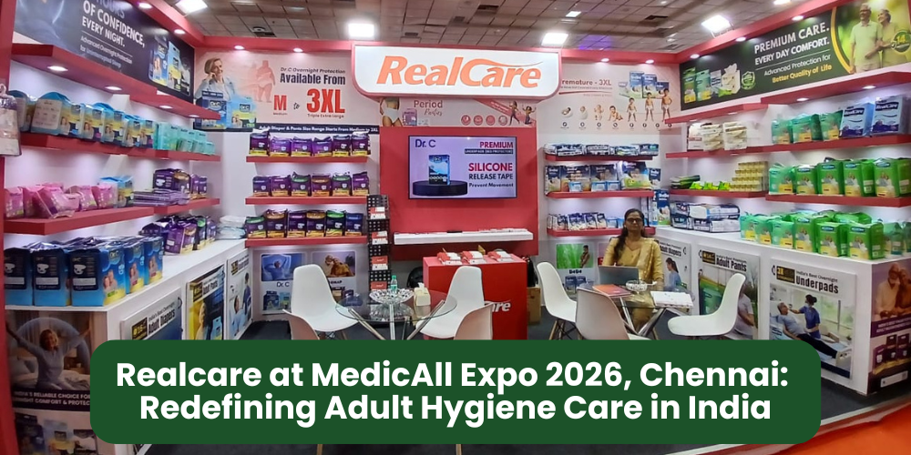 Realcare at MedicAll Expo 2026, Chennai Redefining Adult Hygiene Care in India