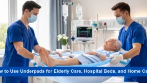 Underpads for Elderly Care, Hospital Beds, and Home Care