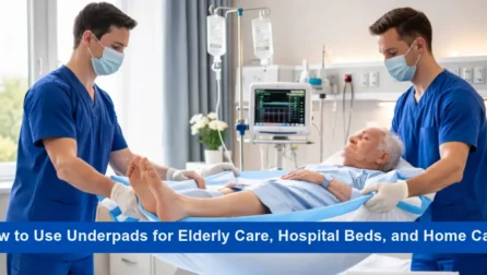 Underpads for Elderly Care, Hospital Beds, and Home Care